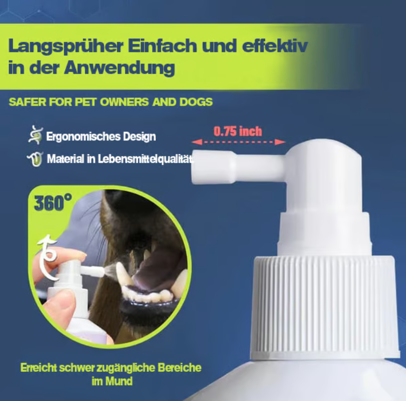 🔥 Zahnpflege-Spray für Hunde und Katzen – 💥 Unschlagbares Angebot!