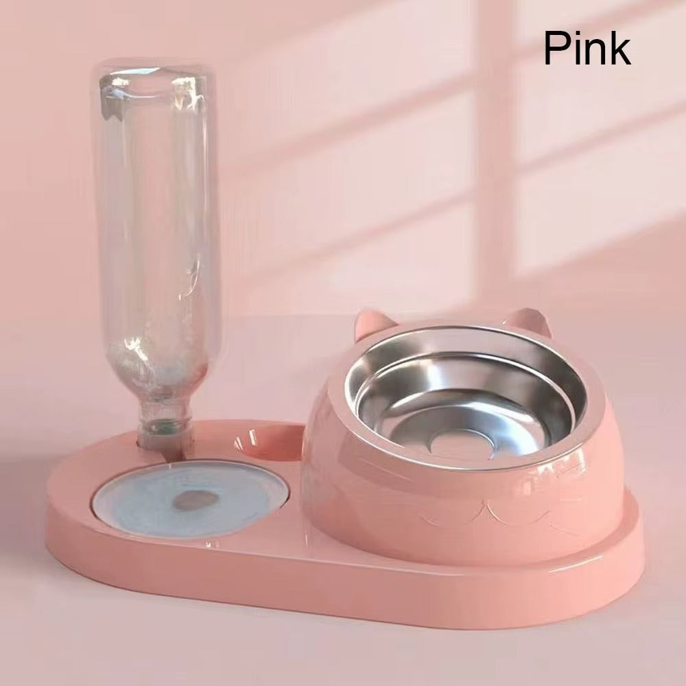 2-in-1 Futternapf für Haustiere: Frisches Wasser und Futter in einem Schritt! 🐾💧